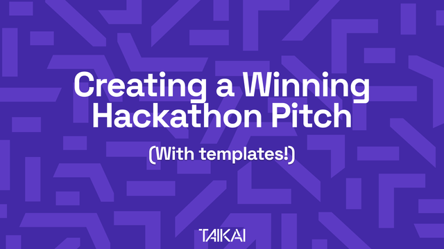 How to Create a Winning Hackathon Pitch in 5 Steps (Templates included)