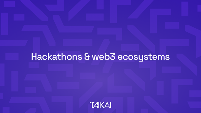 Cómo los hackathons impulsan el crecimiento en los ecosistemas de web3