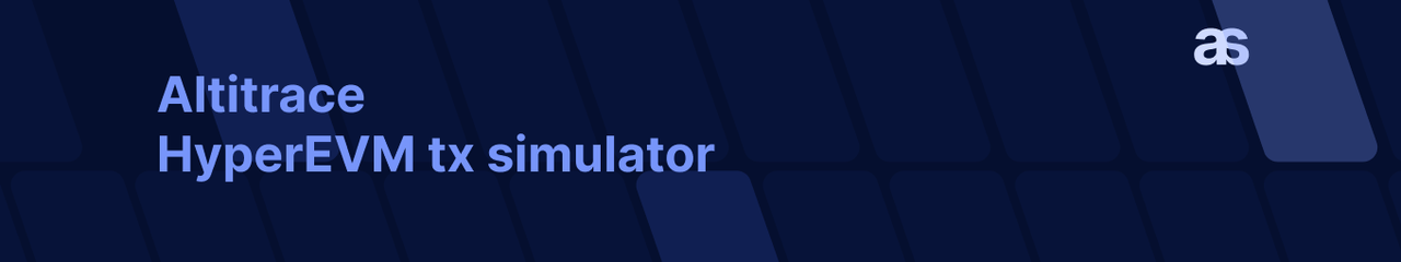Altitrace - Hyperliquid Community Hackathon @ TAIKAI - Hackathon Platform
