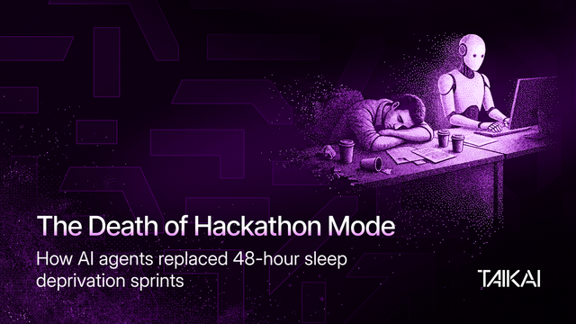 The Death of Hackathon Mode: How AI Agents Replaced 48-Hour Sleep Deprivation Sprints