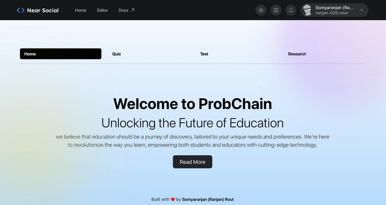 User Cover Image