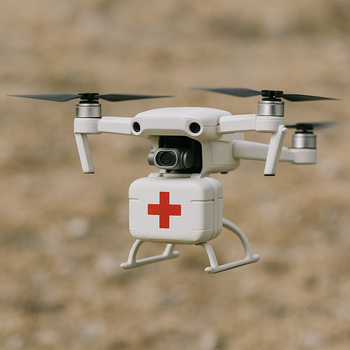 Autonomous Medical AI-Drone (AMAD): "Combat Angel"