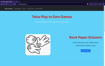 Play & Earn with TELOS 