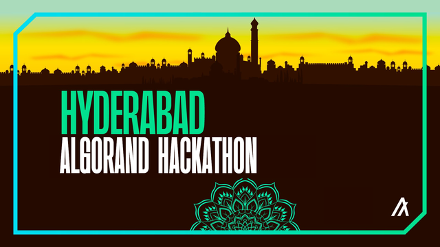 Algorand Hyderabad Hackathon