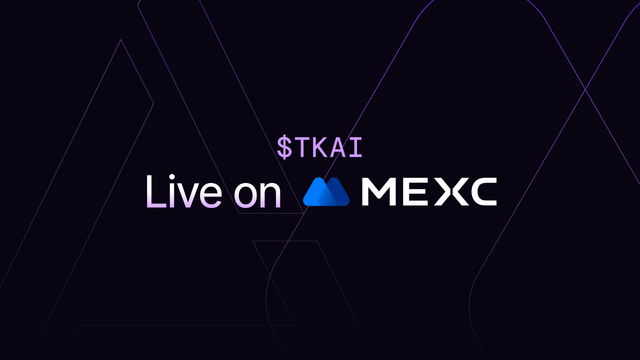 $TKAI token now available on MEXC exchange!