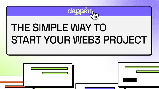 dappKit - A maneira simples de iniciar seu projeto Web3