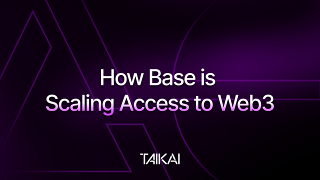 How Base is scaling access to web3