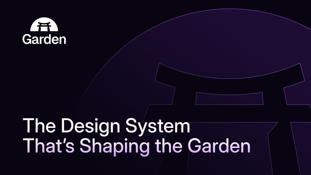 TAIKAI Garden: The Journey of Building a Design System